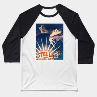 Pétrole Stella, 1897 By Henri Boulanger Baseball T-Shirt